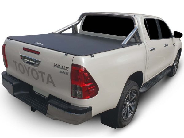 Toyota Hilux SR5 (October 2015 to Current) Dual Cab Ute No Drill Clip On Tonneau Cover