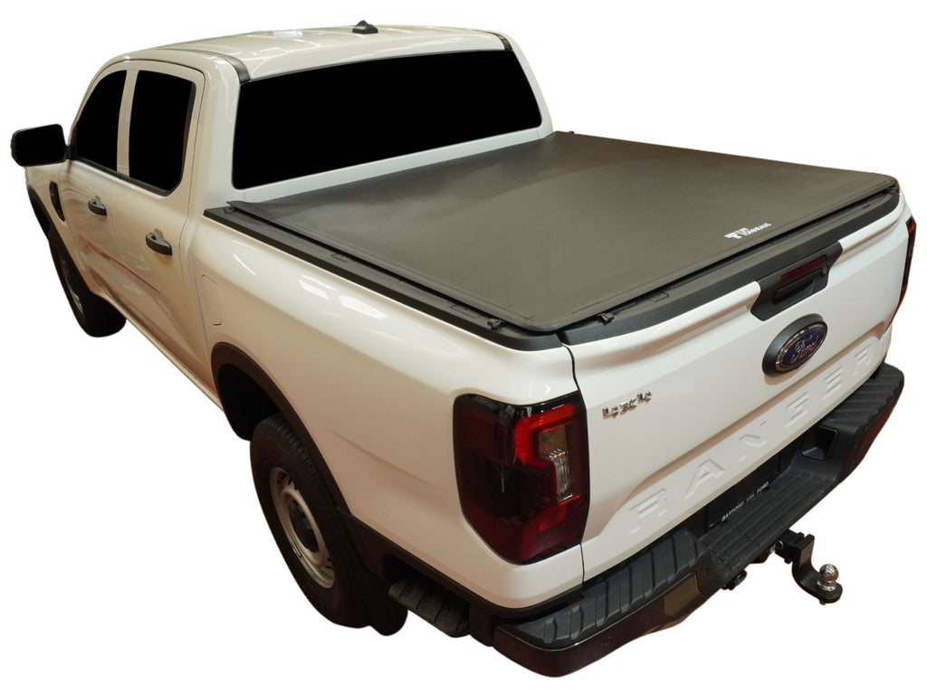 Ford Next Gen Ranger Dual Cab Ute (July 2022 to 2024) with No Headboard (No Drill) Clip On Tonneau Cover