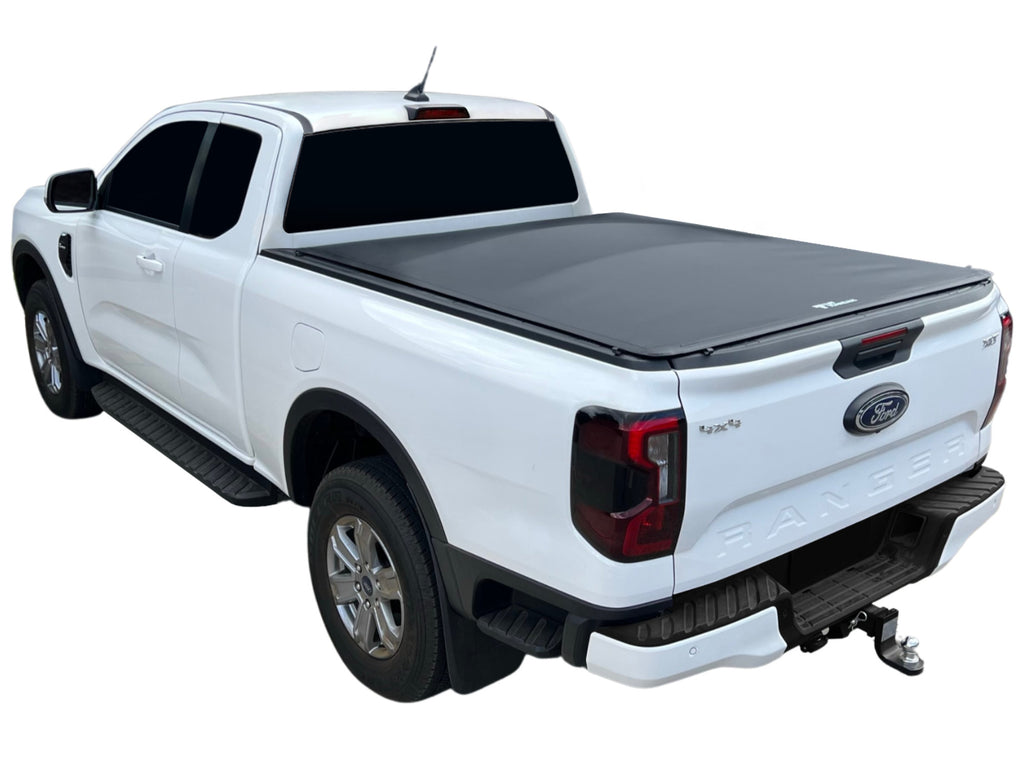 Ford Next Gen Ranger Super Cab Ute (July 2022 to 2024) with No Headboard (No Drill) Clip On Tonneau Cover