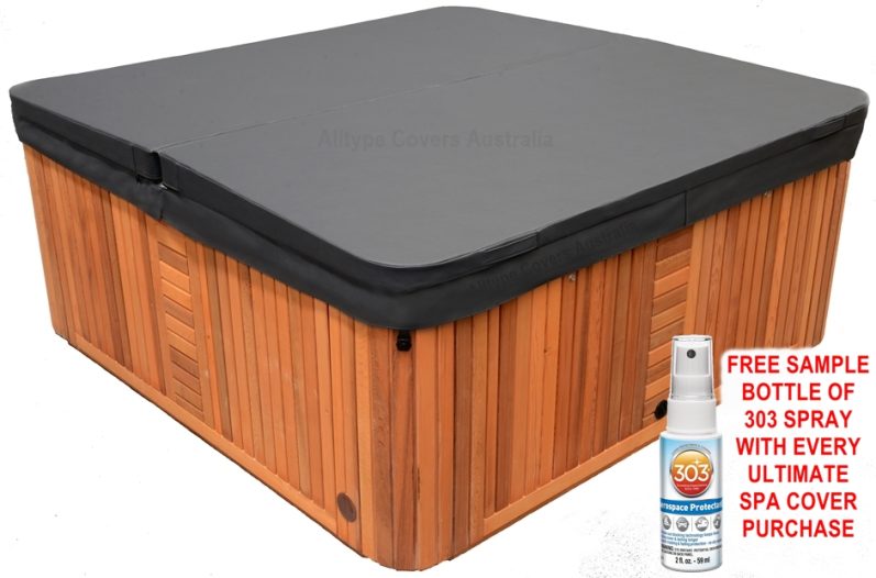 Alltype Covers Australia - Square or Rectangle Ultimate Spa Cover with 303 spray